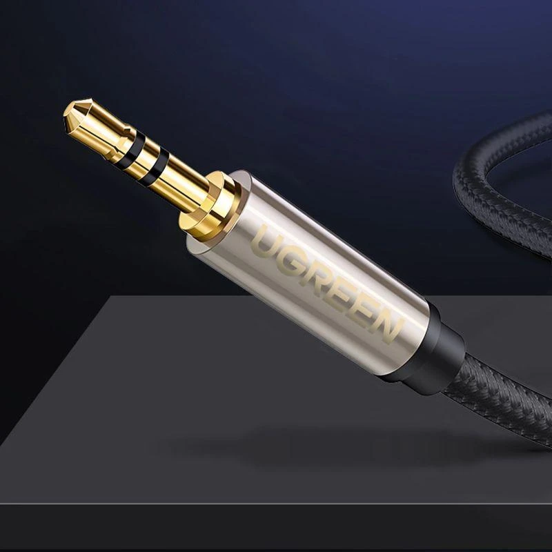 UGREEN AV127 kabelis - 3.5 mm lizdas TRS - 2 m (pilka)