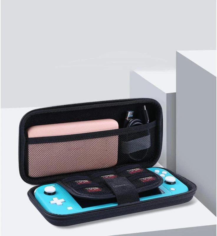 Ugreen Dėžutė Nintendo Switch ir priedams S 26,5 x 10 x 13,5 cm juodos spalvos (50275 LP145)