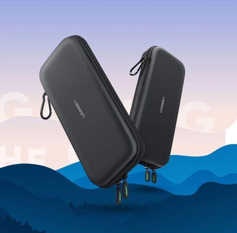 Ugreen Utelefono dėklas žalios spalvos Box for Nintendo Switch and Accessories 26 cm x 12 cm x 4 cm telefono dėklas juodos spalvos (LP174 50974)