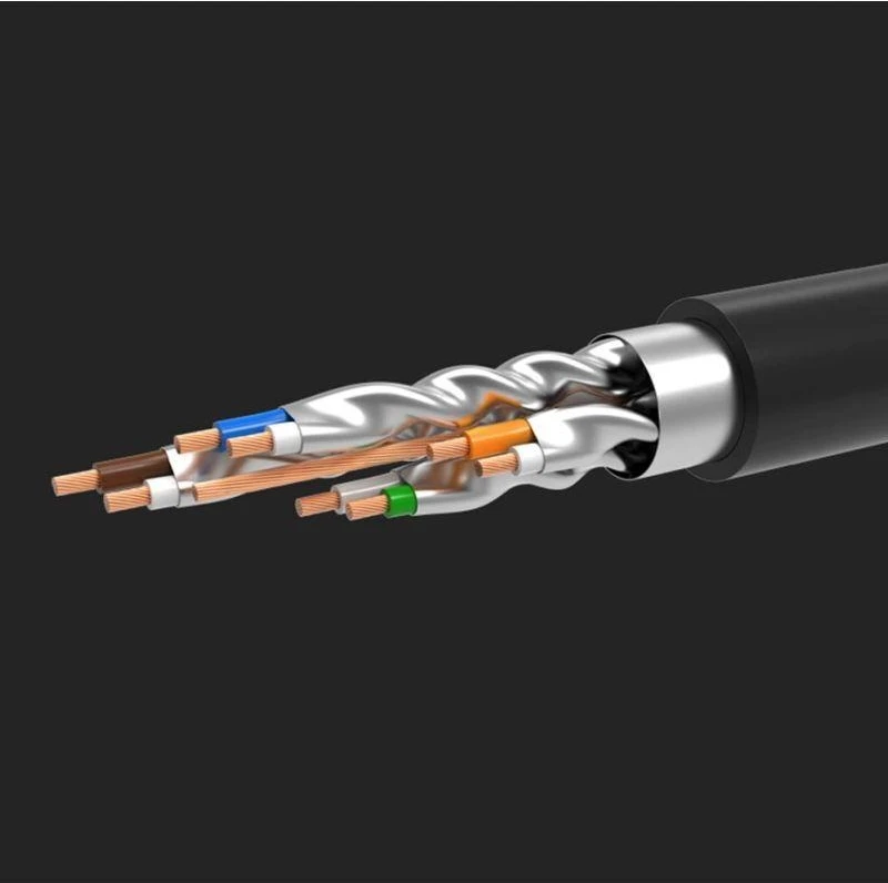 UGREEN NW107 Ethernet RJ45 kabelis netto kabelis Cat.7 STP 2m