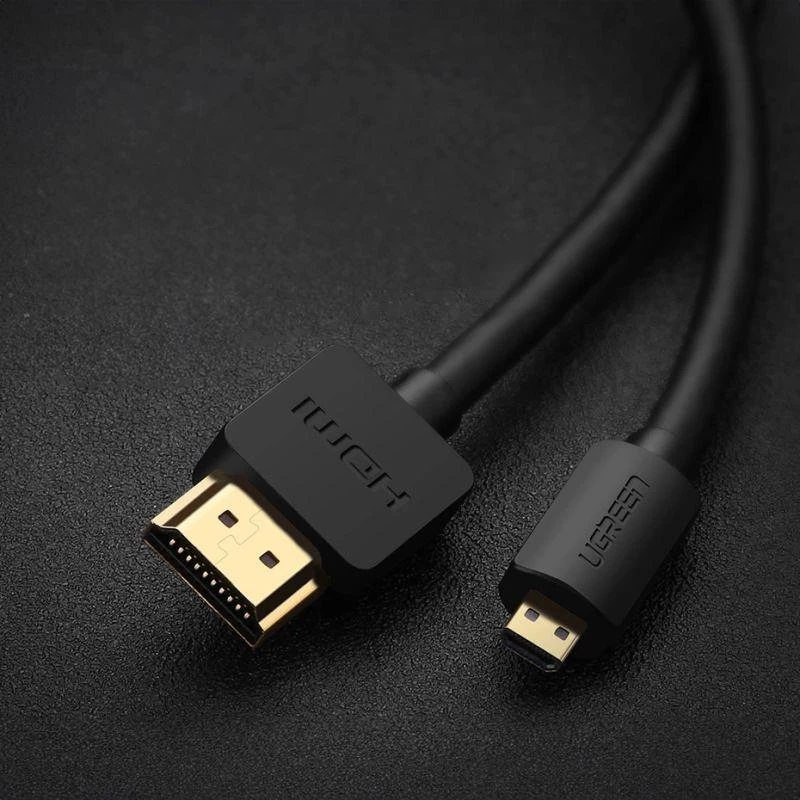 UGREEN Micro HDMI - HDMI kabelis 4K 3D 1m