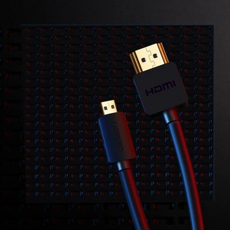 UGREEN HD127 Micro HDMI - HDMI kabelis 4K 3D 1.5m