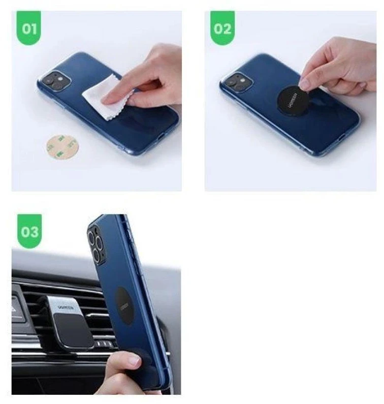 Magnetinis telefono laikiklis automobiliui UGREEN