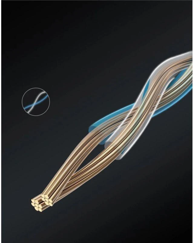 Ugreen flat kabelis internet network kabelis Ethernet patch cord RJ45 Cat 6 UTP 1000 Mbps 2 m juodos spalvos (50185)