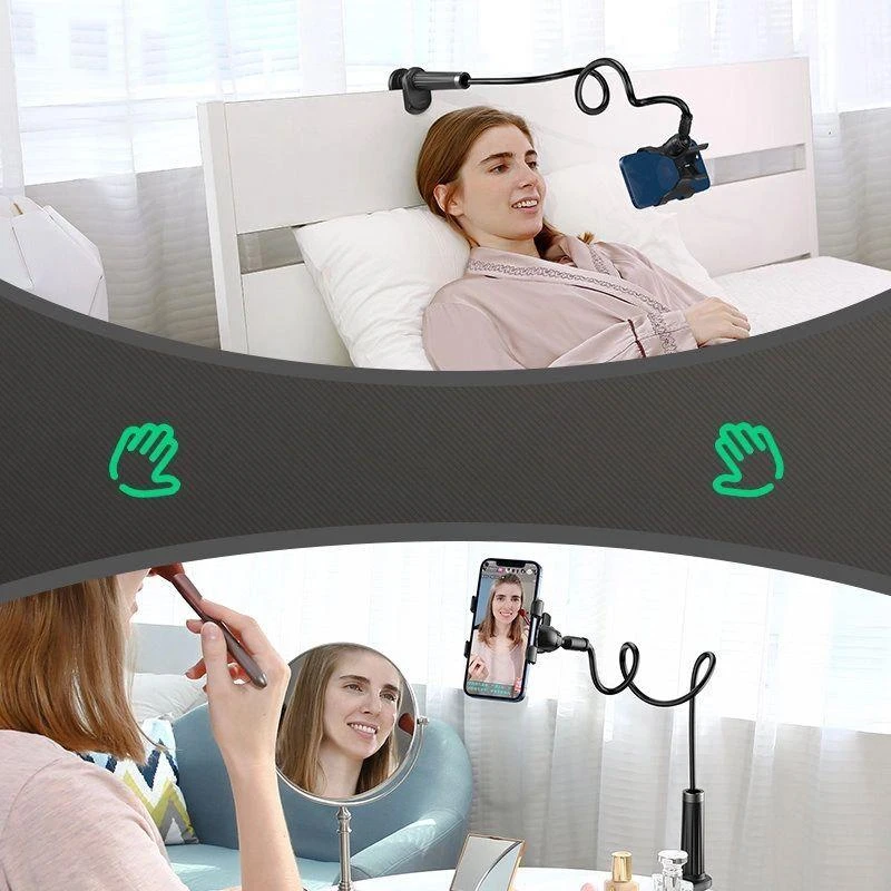 iLike UGREEN LP113 laikiklis, telefono / planšetinio kompiuterio stovas (juodas)