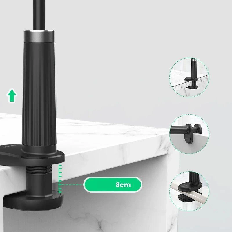 iLike UGREEN LP113 laikiklis, telefono / planšetinio kompiuterio stovas (juodas)