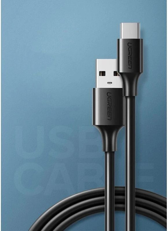 UGREEN nikelio USB-C kabelis 1.5m - Juodas