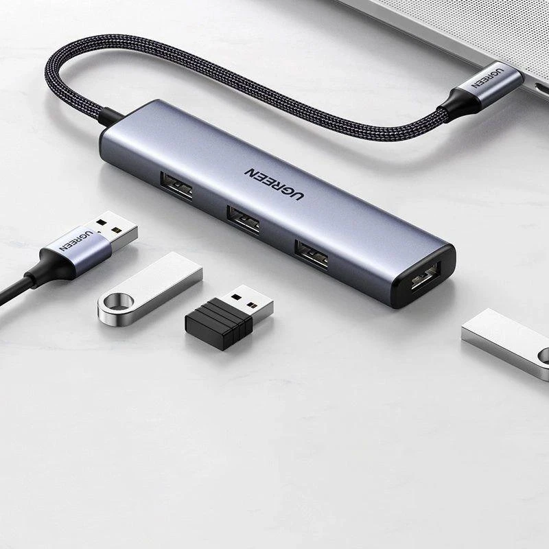 Adapteris šakotuvas Hub UGREEN CM473 Type C 4x USB 3.0