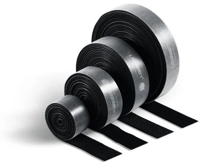 Ugreen Velcro kabelio organizatorius 5m juodas (40356)