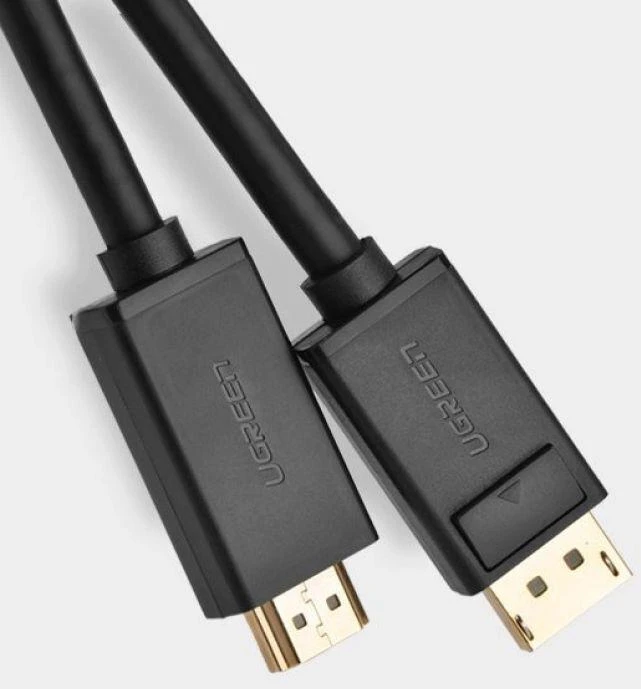 Kabelis Ugreen DP101 DisplayPort to HDMI 1.5m juodas