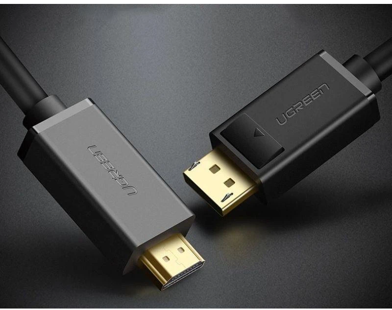 Kabelis Ugreen DP101 DisplayPort to HDMI 1.5m juodas
