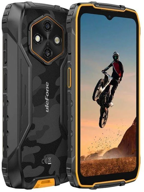 ULF Ulefone RugKing 4 Pro 16,7 cm (6.56″) Dviguba SIM jungtis Android 15 4G C tipo USB 8 GB 256 GB 10200 mAh Oranžinė