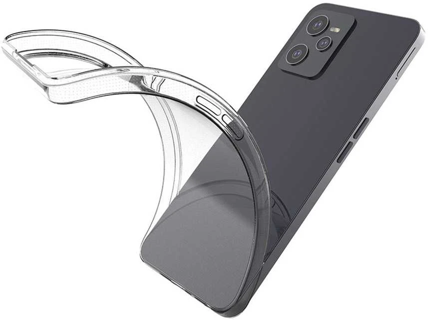 Ultra Clear 0.5mm dėklas Realme C35 thin cover dėklas telefonui skaidrus