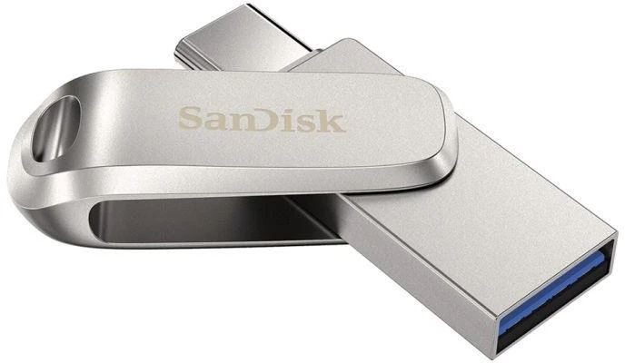 „Ultra Dual Drive Luxe“ 64 GB USB C tipo atmintis