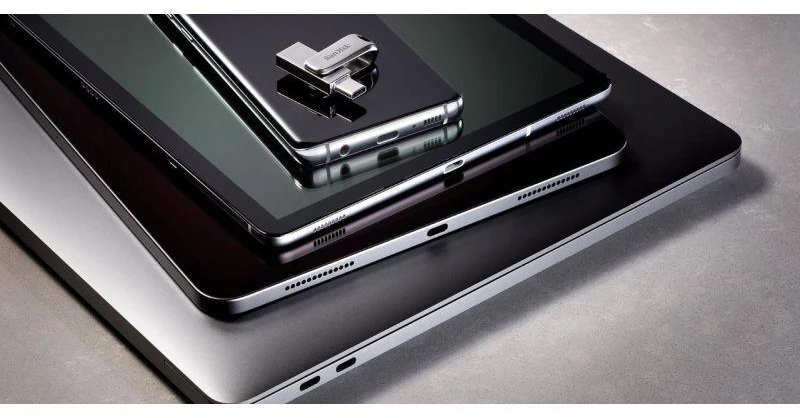 „Ultra Dual Drive Luxe“ 64 GB USB C tipo atmintis