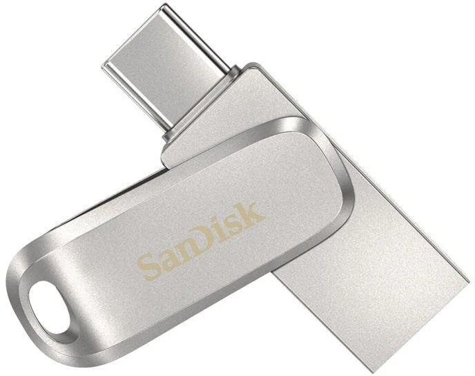 „Ultra Dual Drive Luxe“ 64 GB USB C tipo atmintis