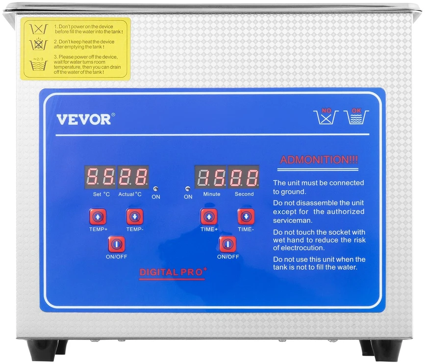VEVOR 3 l ultragarso valymo mašina