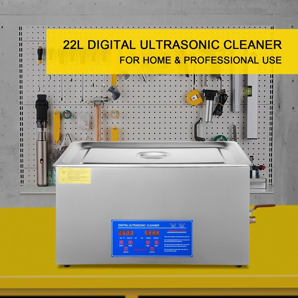 VEVOR 22L ultragarsinis valymo įrenginys