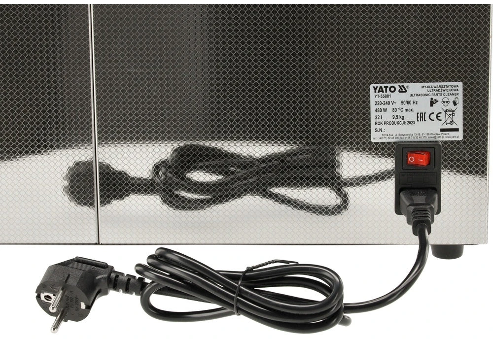 Yato ULTRAGARSINIS VALIKLIS 22 L (YT-55801)