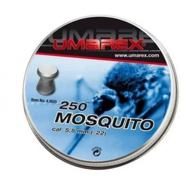 Umarex Mosquito flat pistol pellets 5.5 mm 250 pcs.