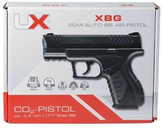 Pneumatinis pistoletas Umarex XBG 4.5 mm (.177) BB, CO₂, < 3.0 J