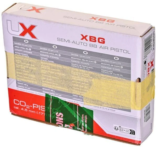 Pneumatinis pistoletas Umarex XBG 4.5 mm (.177) BB, CO₂, < 3.0 J