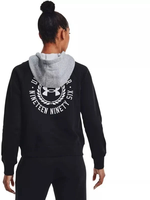 Under Armor Rival Fleece CB Hoodie W 1373031 001
