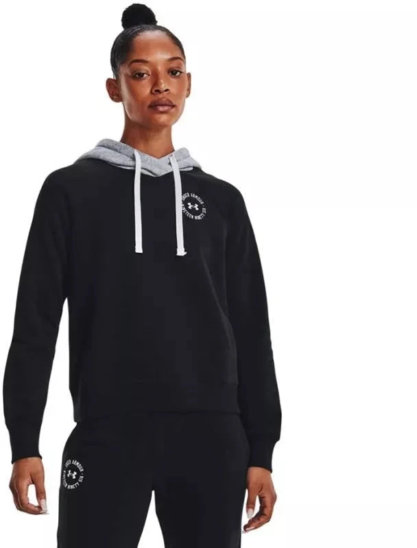 Under Armor Rival Fleece CB Hoodie W 1373031 001