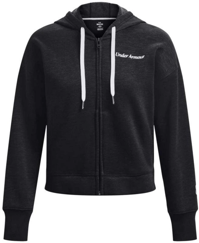 Under Armour Essential Fleece Script FZ Hoodie W 1374106-001