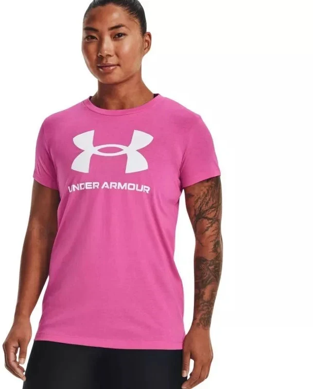 Under Armour Live Sportstyle Graphic SSC W 1356305 659 marškinėliai