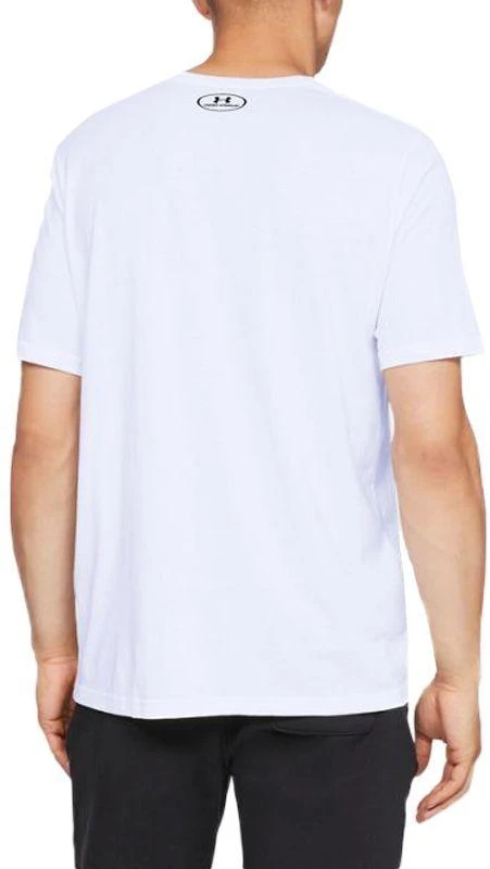 „Under Armour“ marškinėliai su logotipu ant kairės krūtinės, dydis M, 1326799-100