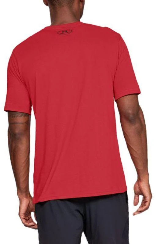 „Under Armour“ marškinėliai su logotipu ant kairės krūtinės M 1326799-600