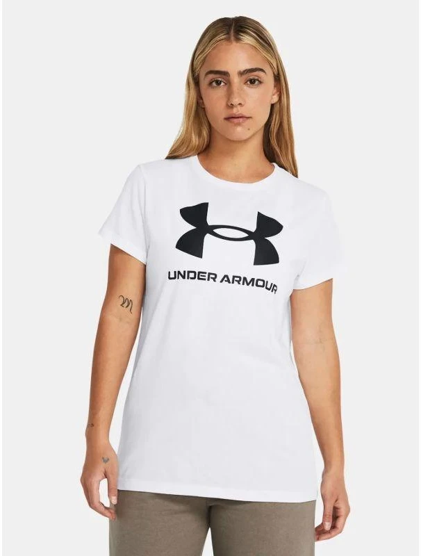Under Armour Moterims 1356305-111 Marškinėliai