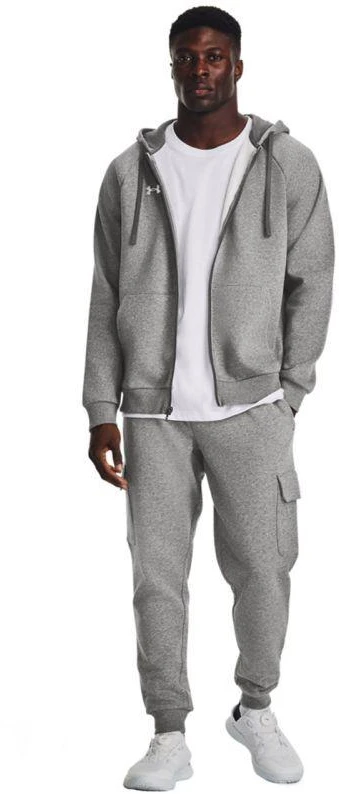 Under Armour Rival Fleece su gobtuvu ir užtrauktuku, M dydis, 1379767 025