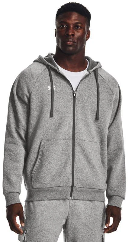 Under Armour Rival Fleece su gobtuvu ir užtrauktuku, M dydis, 1379767 025