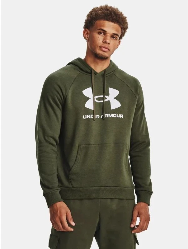 „Under Armour UA Armor Fleece Big Logo HD“ džemperis su gobtuvu M 1379743-390