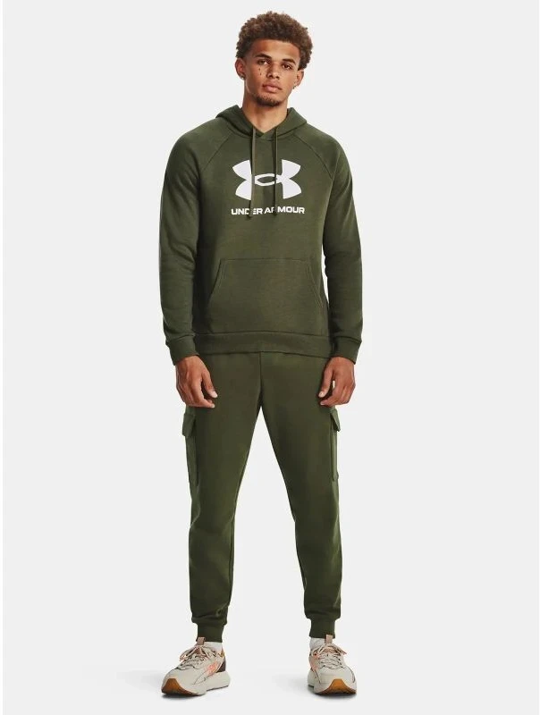 „Under Armour UA Armor Fleece Big Logo HD“ džemperis su gobtuvu M 1379743-390