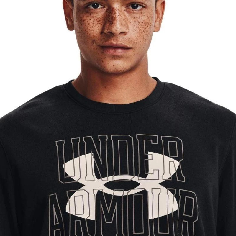 Under Armour UA Rival Terry Logo Crew M 1370391 001 džemperis