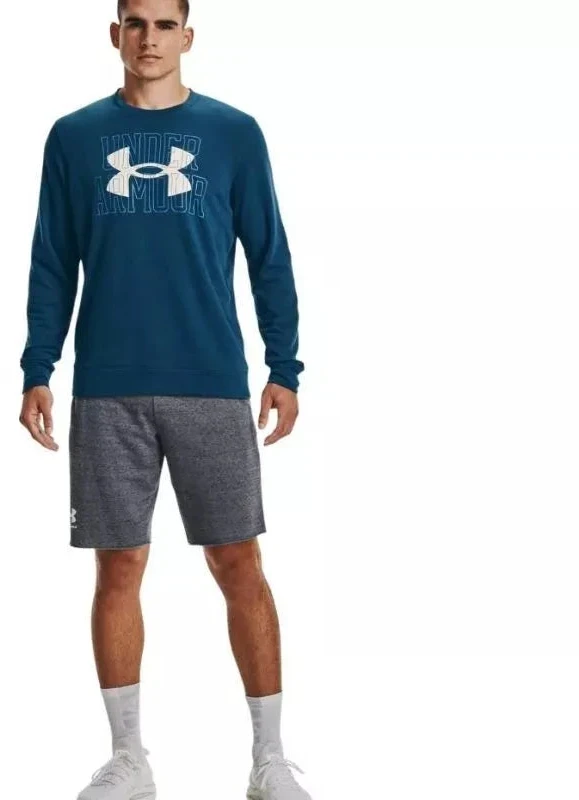 Under Armour UA Rival Terry Logo Crew M 1370391 458 džemperis
