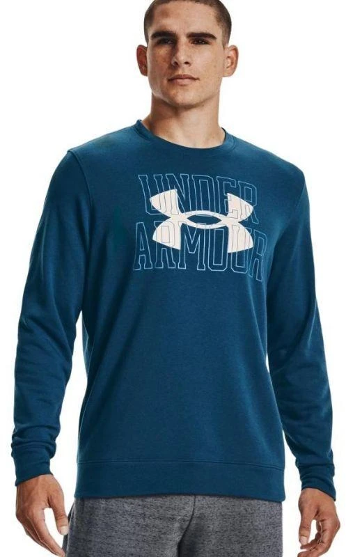 Under Armour UA Rival Terry Logo Crew M 1370391 458 džemperis
