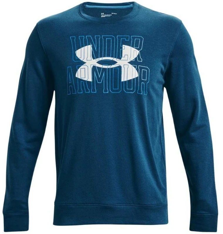 Under Armour UA Rival Terry Logo Crew M 1370391 458 džemperis