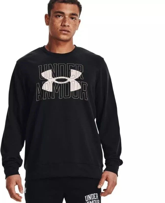 Under Armour UA Rival Terry Logo Crew M 1370391 001 džemperis