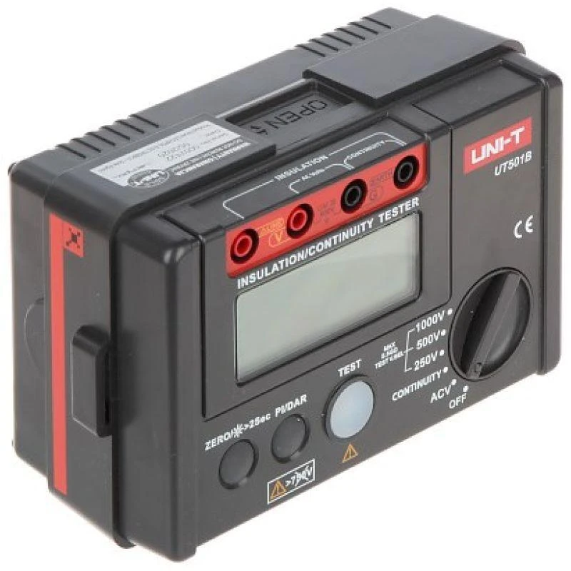 Here is the translation: Uni-T UT501B izoliacijos varžos matuoklis