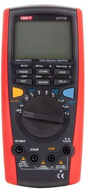 UIT UNIVERSALUS MATAVIMO PRIETAISAS UT-71E UNI-T