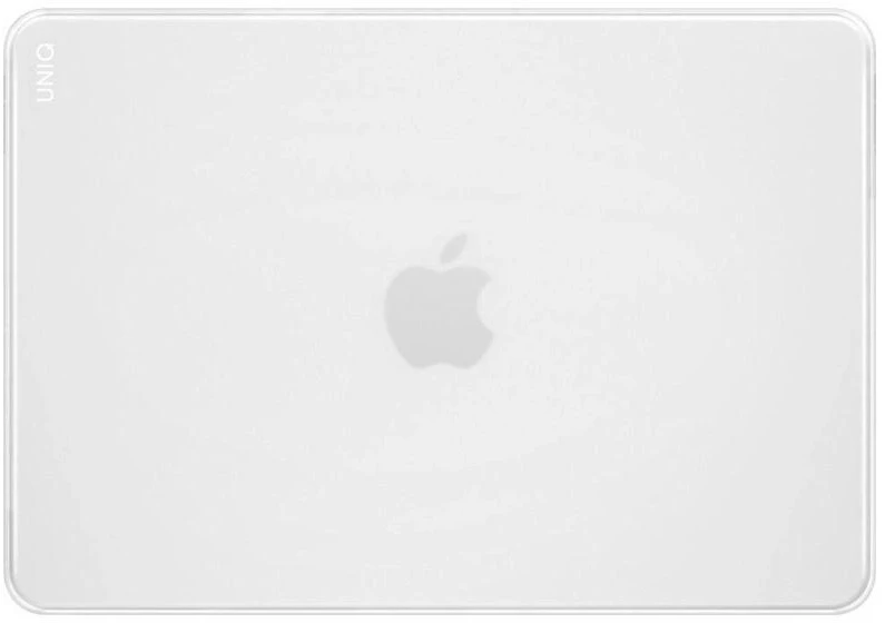 Uniq Claro dėklas, skirtas „MacBook Neo“ – permatomas