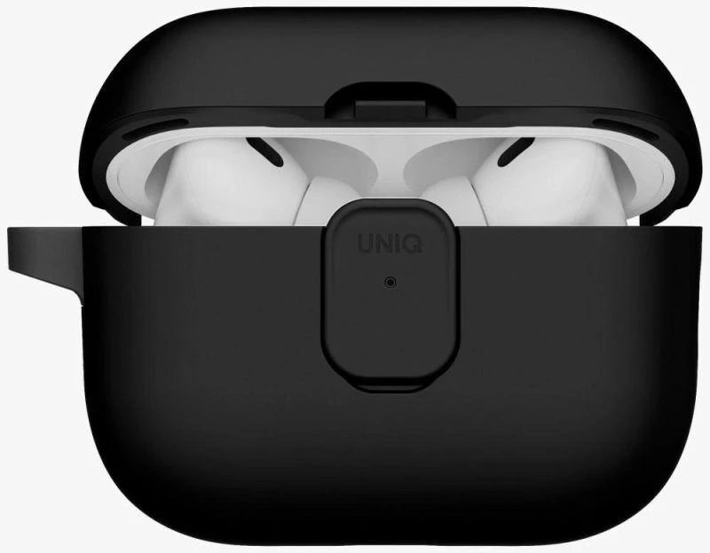 Uniq Clyde dėklas skirta AirPods Pro 3 - juoda ir pilka
