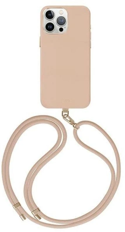 UNIQ Coehl Muse Apple iPhone 15 Pro Max dėklas 6.7" magnetiniu įkrovimu, pilkos spalvos