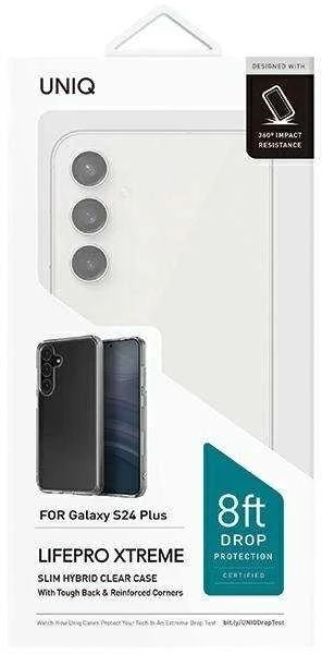 Uniq dėklas LifePro Xtreme Sam S24+ S926 skaidrus/skaidrus