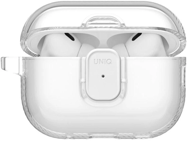 Uniq Glase Pro dėklas AirPods Pro 3 Lock Case - Skaidrus
