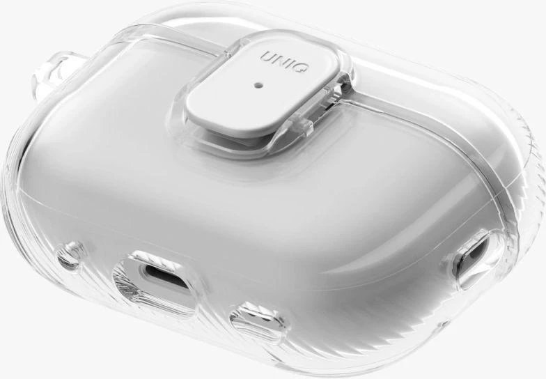 Uniq Glase Pro dėklas AirPods Pro 3 Lock Case - Skaidrus